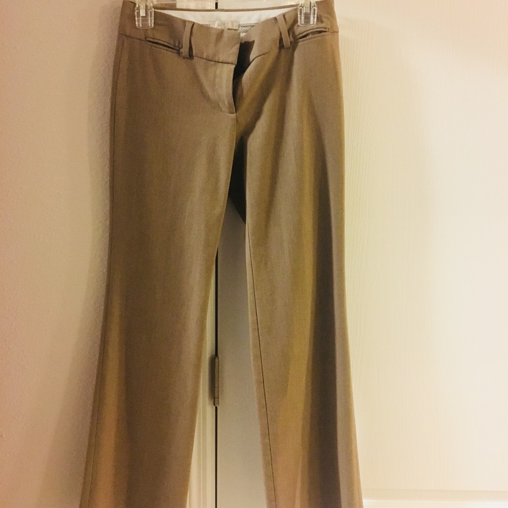 Loft khaki dress pants